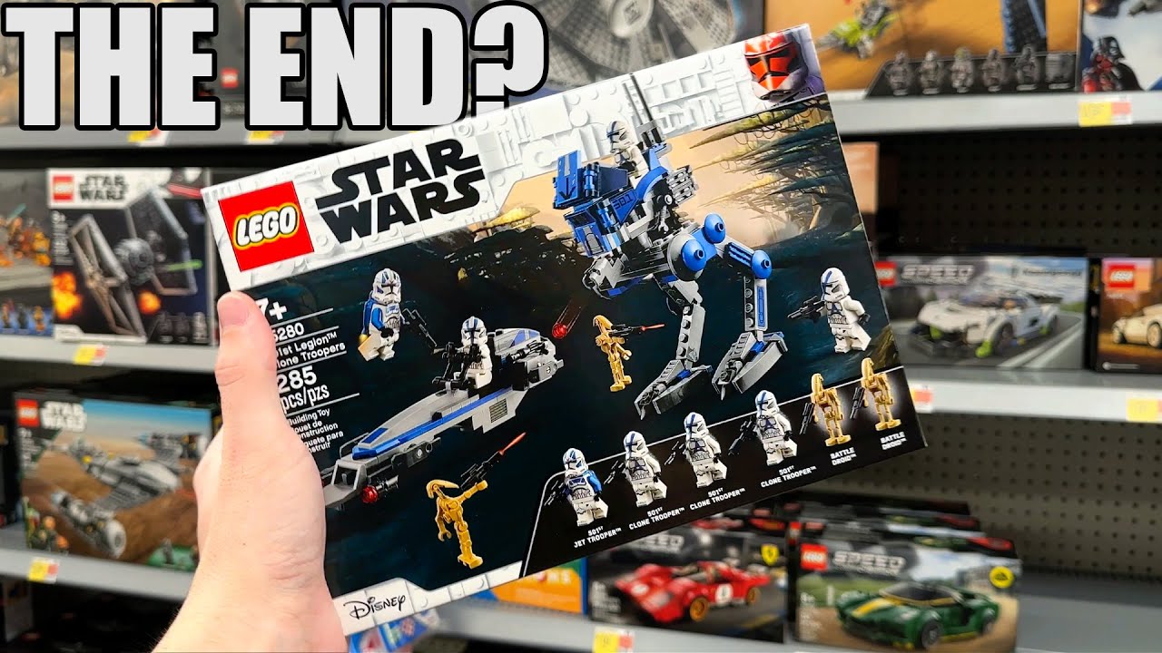I bought my last LEGO Star Wars 501st Battle Pack. (MandR Vlog)