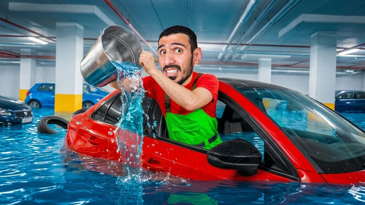 سيارتي غرقت بسبب الفيضان  | DrainSim
