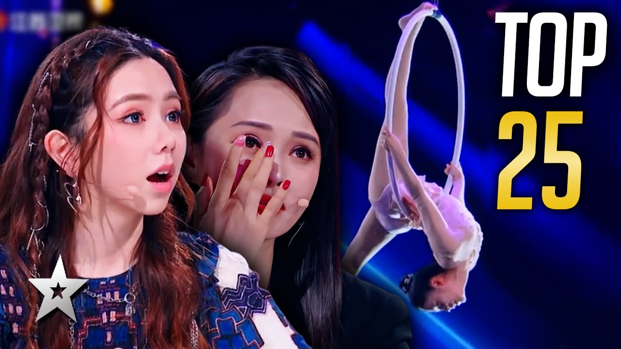Top 25 Amazing Auditions On China's Got Talent