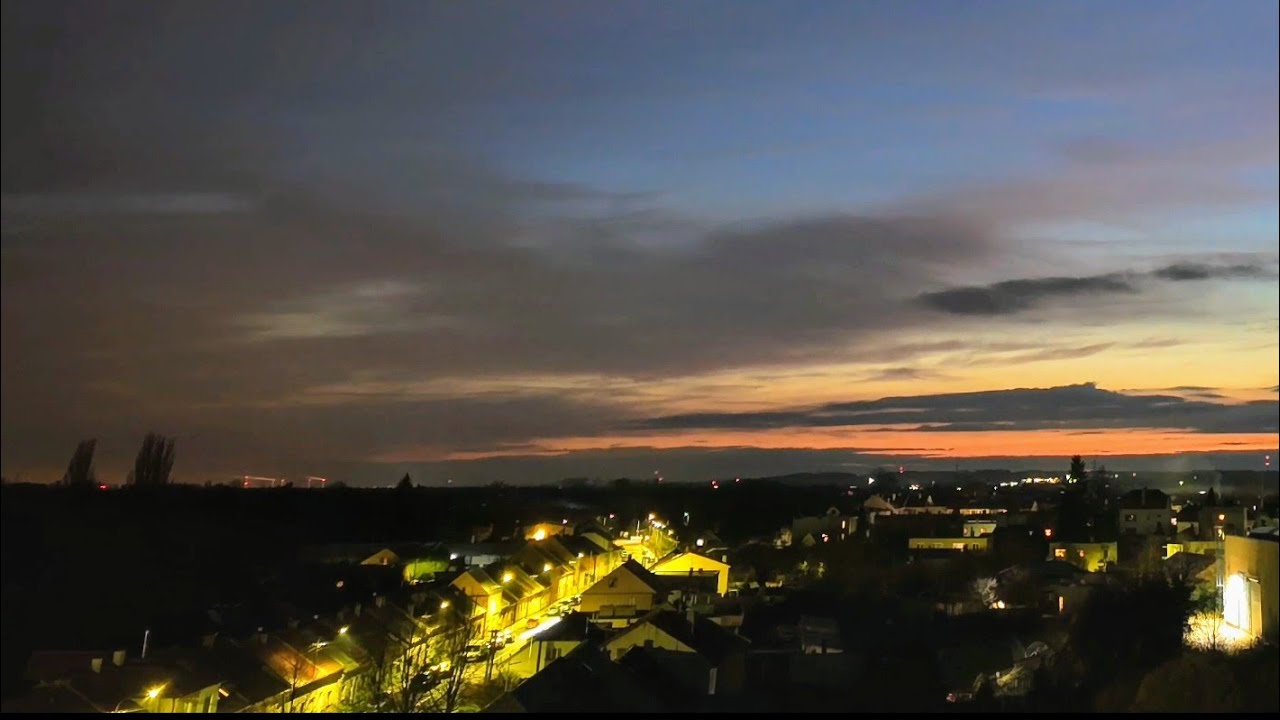 Saharan sand in the Moravian Gate sky