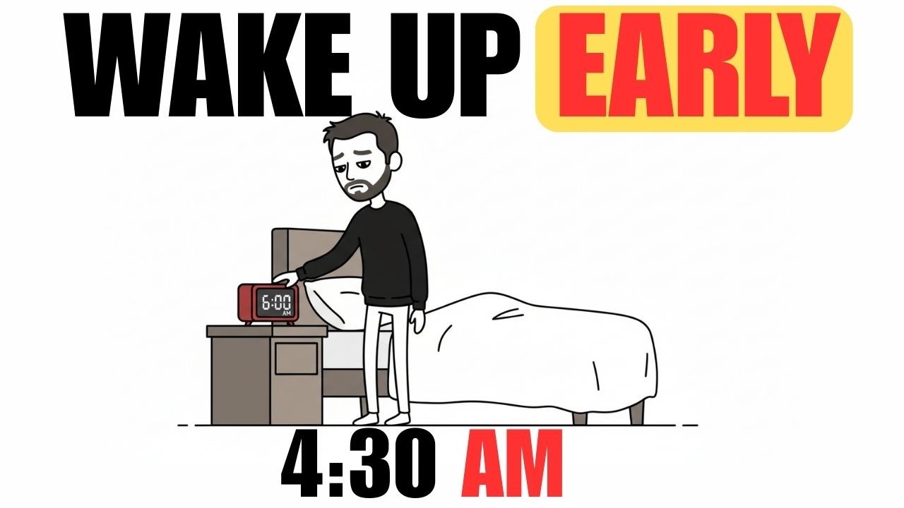 6 SECRETS to Wake Up at 4:30 AM — Even If You Slept Late