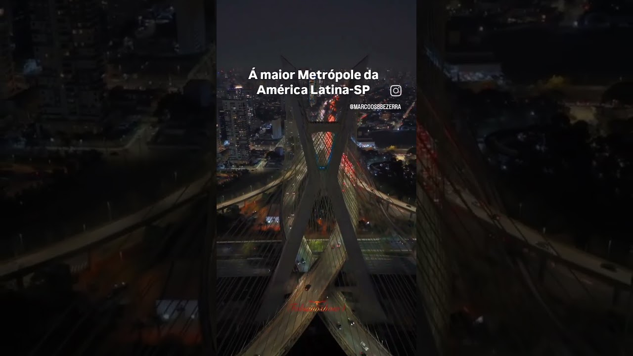 Conhe&ccedil;a a Maior Metr&oacute;pole da Am&eacute;rica Latina- SP #sp #gastronomia #receitafacies #turismosp turismosp