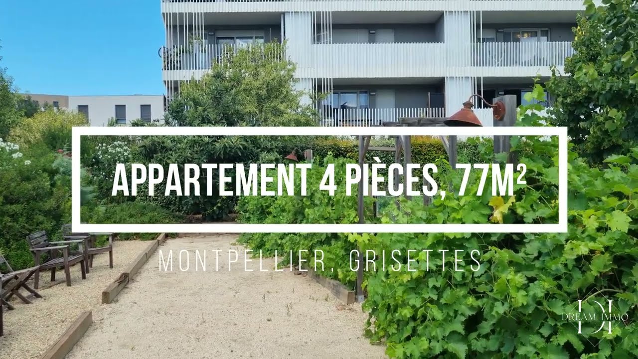 Appartement 4 pièces, Grisettes, Montpellier