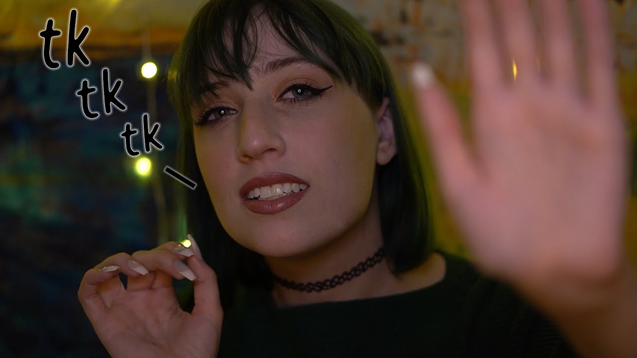 ASMR Tutorial for Tongue Clicking • Soft-Spoken • Overexplaining • Tk Tk Sk Tick Tock • Hand Sounds