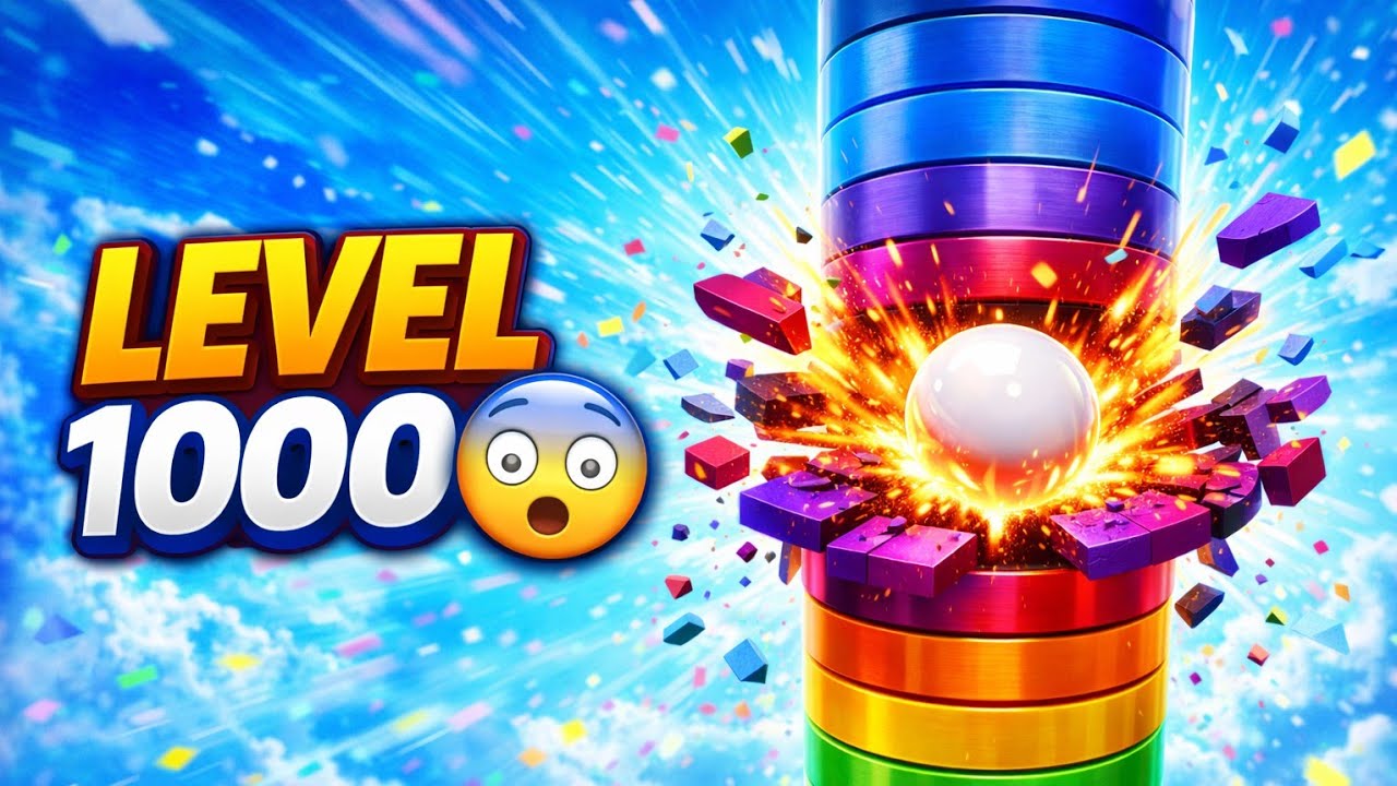 🎮 STACK BALL LIVE GAMEPLAY 🔥NON  STOP 🛑