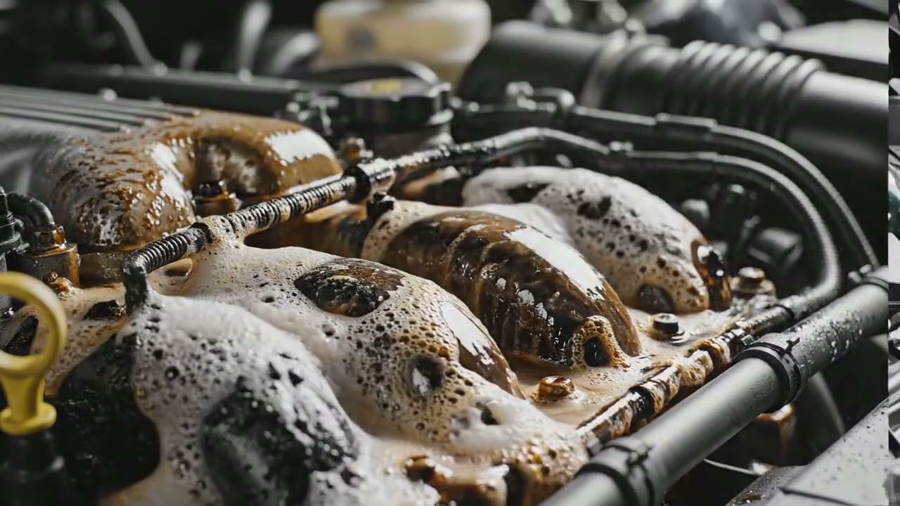 Engine Bay Rust Removed