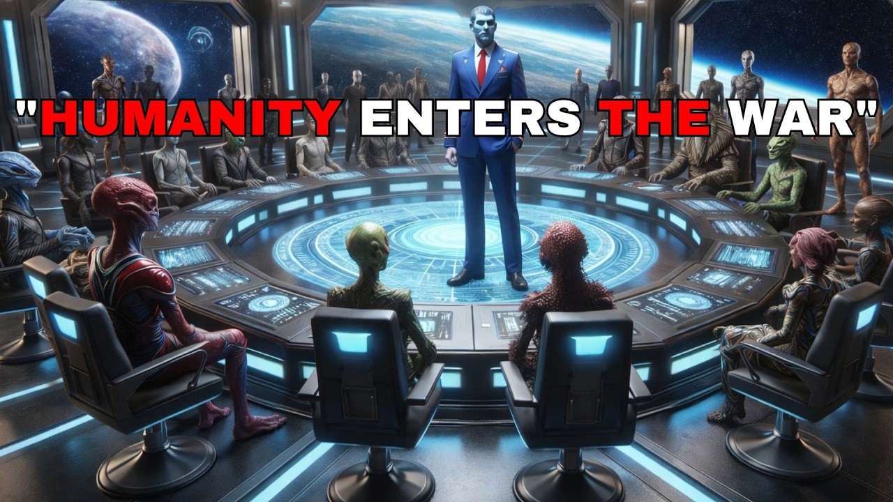 Human Diplomat Shocks the Galaxy 'We’re Joining the War Now' | Best HFY Story