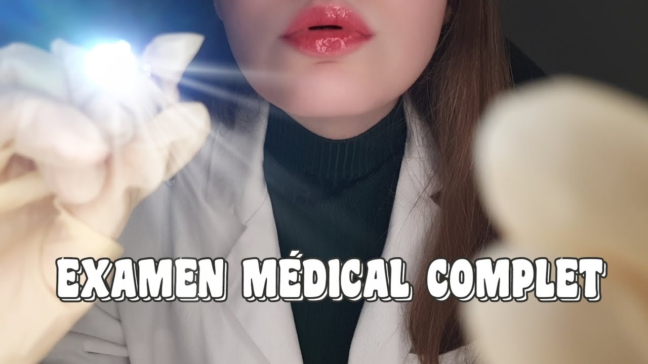 ASMR RP - EXAMEN MÉDICAL DES NERFS CRÂNIENS 🩺 Exam Complet