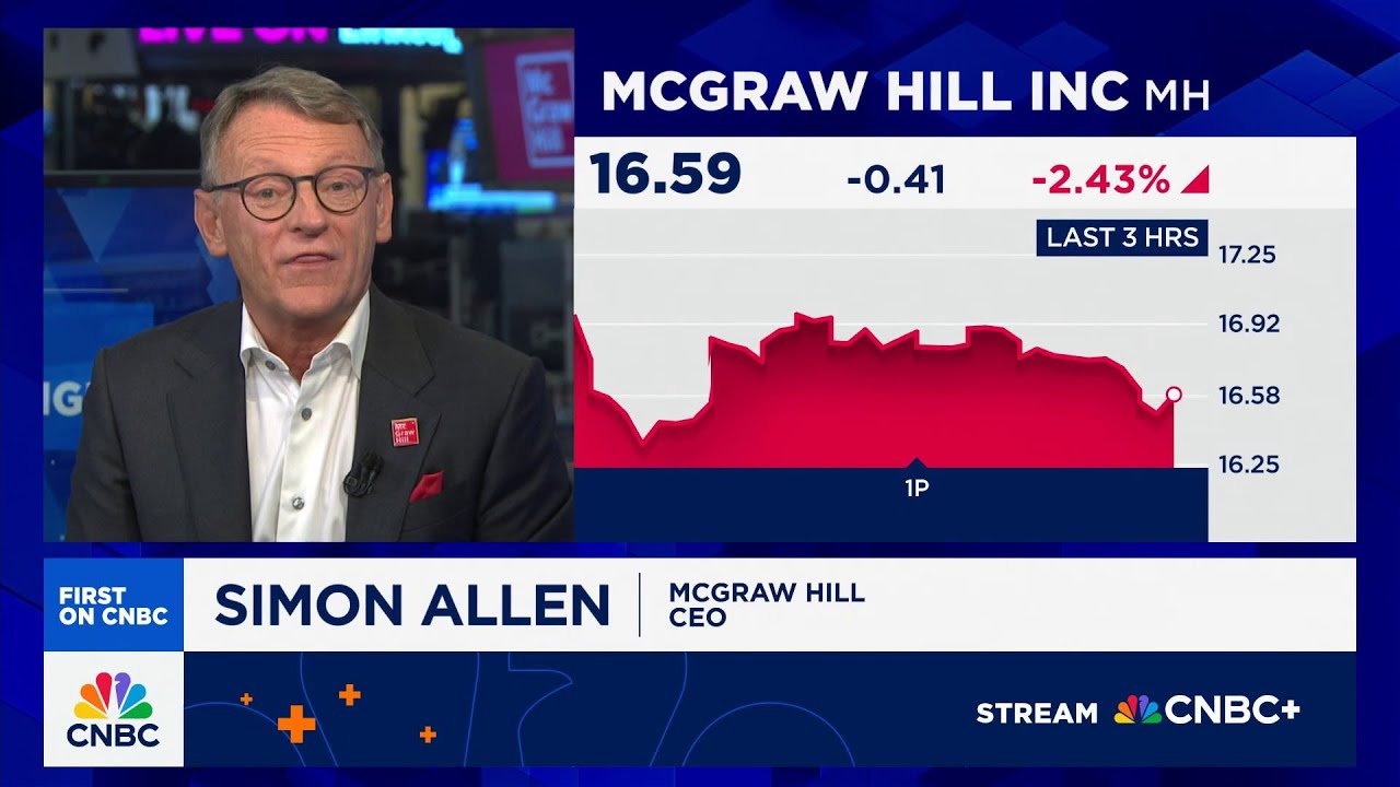 McGraw Hill CEO on IPO and using AI for the future of education
