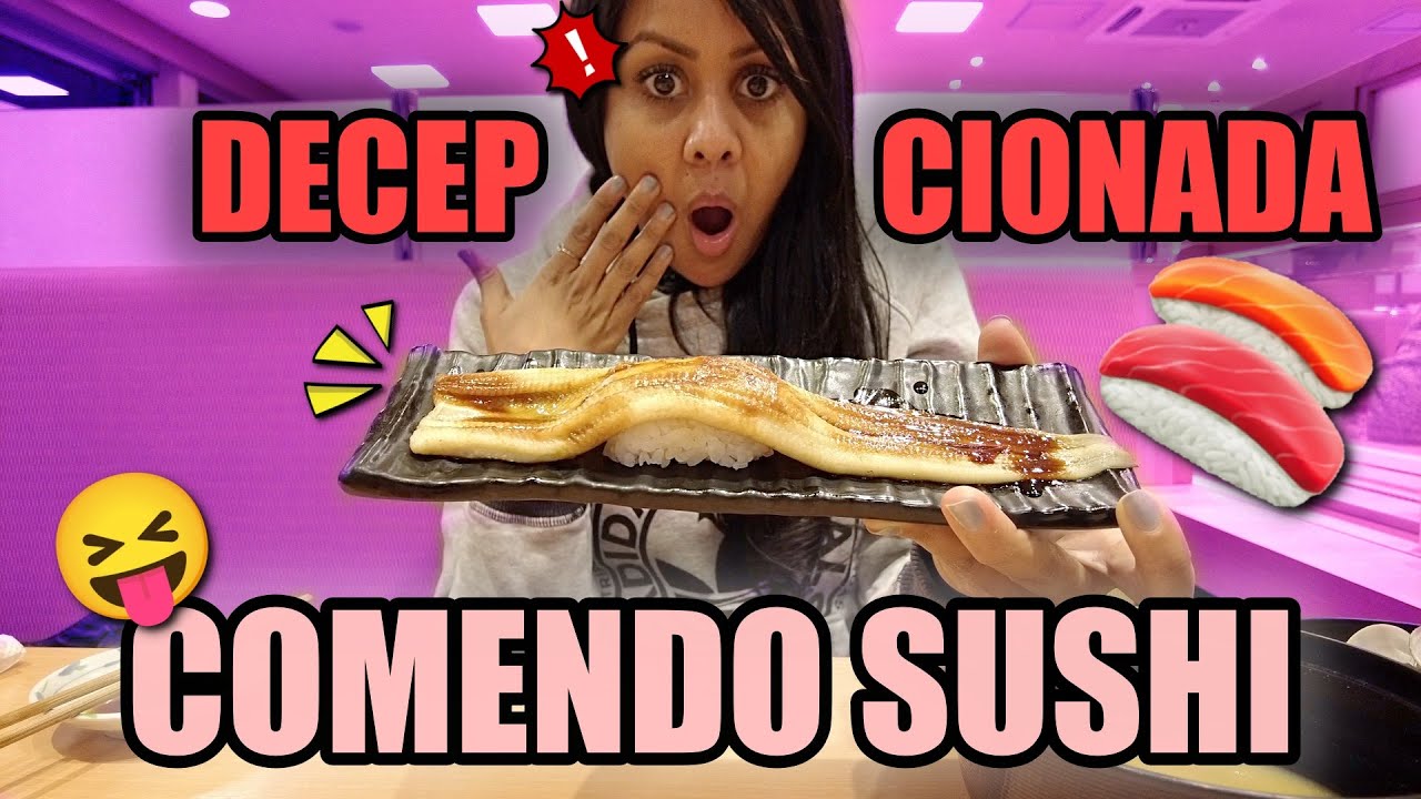 EXPERIMENTEI O MAIOR SUSHI DA VIDA NO JAPÃO QUE DECEPÇÃO! UNAGI