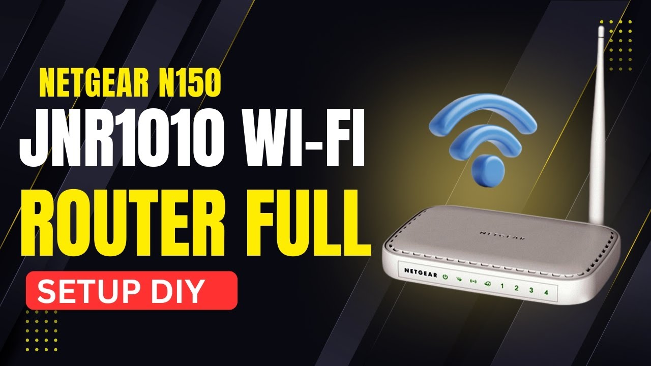 Wi-Fi-роутер Netgear N150 JNR1010 &mdash; полная настройка своими руками