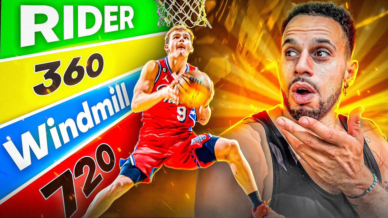 Découvrez les Secrets des Dunks Spectaculaires : 360, Rider et Plus!