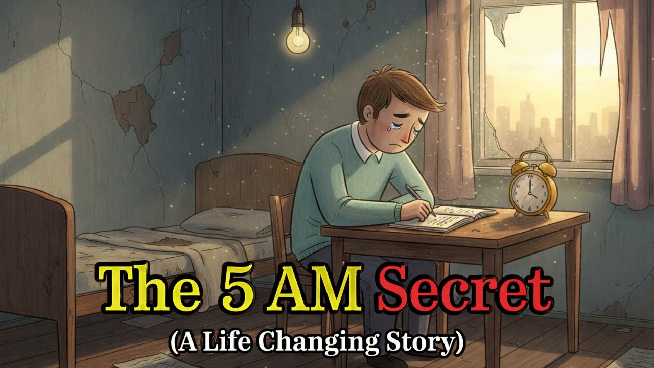 The 5 AM Rule | How One Morning Decision Escaped a Life of Poverty | Motivational Story