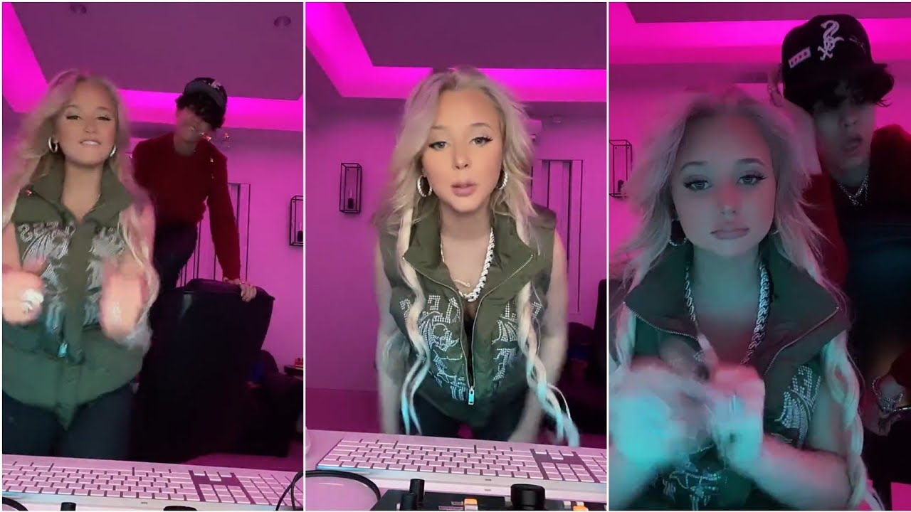 Alabama Barker and Landon Barker IG Live