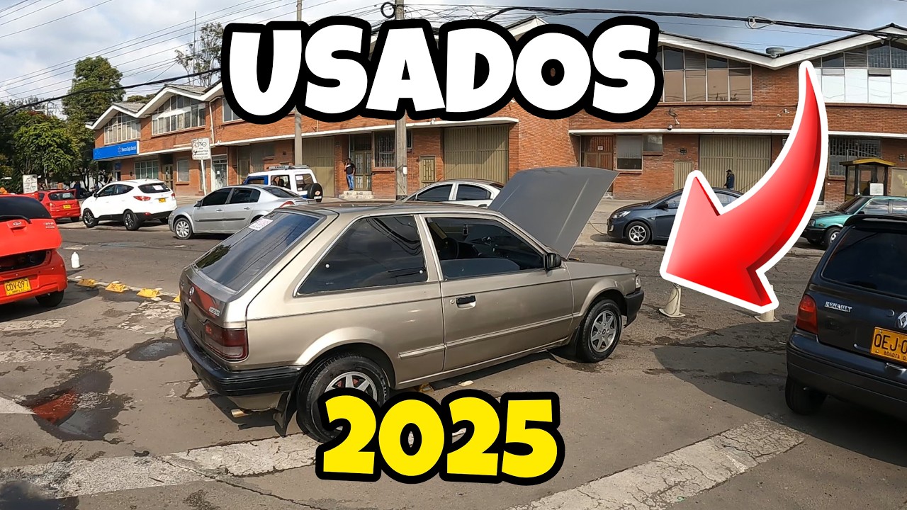 Recorrido por el MERCADO de AUTOS USADOS más BARATO de BOGOTÁ I medicenjhos