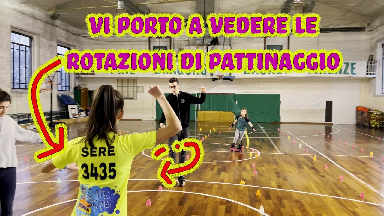 Pillola di pattinaggio freestyle dello stage ROTAZIONI con Riccardo #roller #inlineskate #vlog