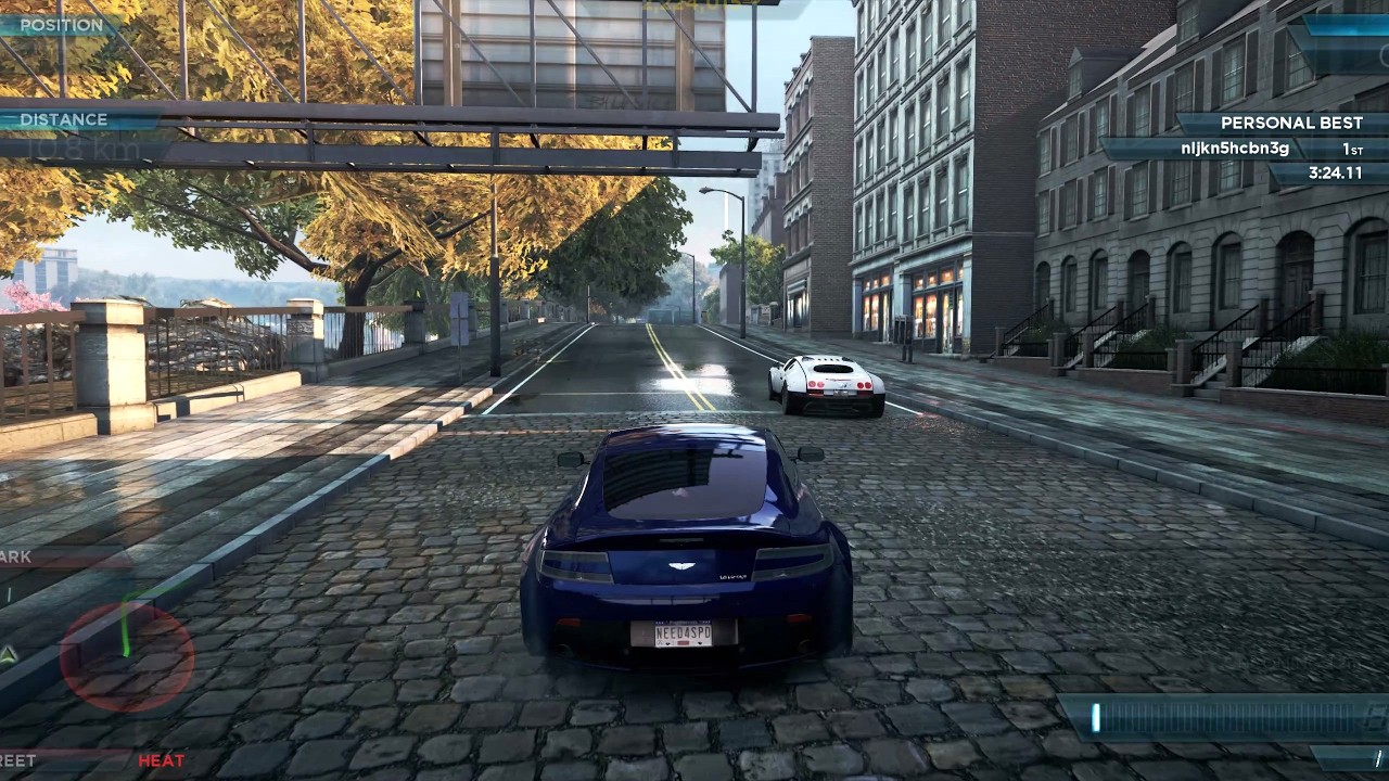 60 Minutes Plus With The Aston Martin V12 Vantage In Fast Speed Racing | Need for Speed™ Most Wanted
