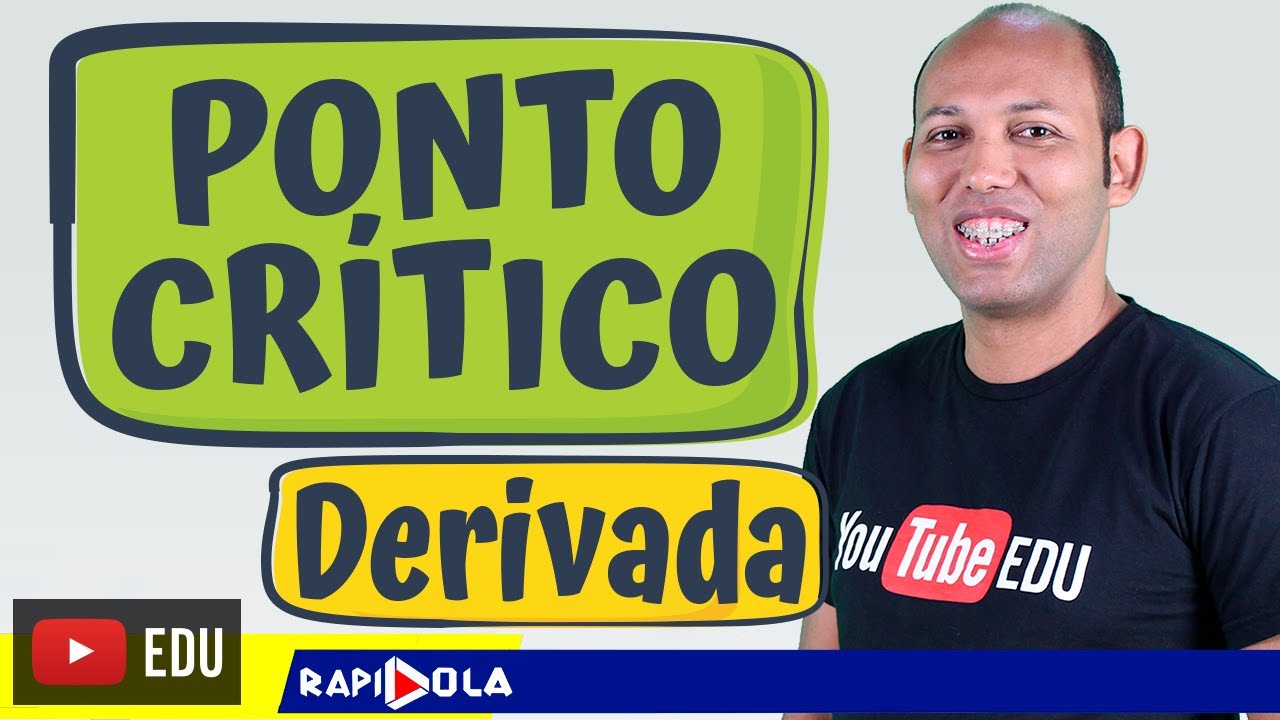 PONTO CRITICO DE UMA FUNÇÃO 🚨🚨 DERIVADA