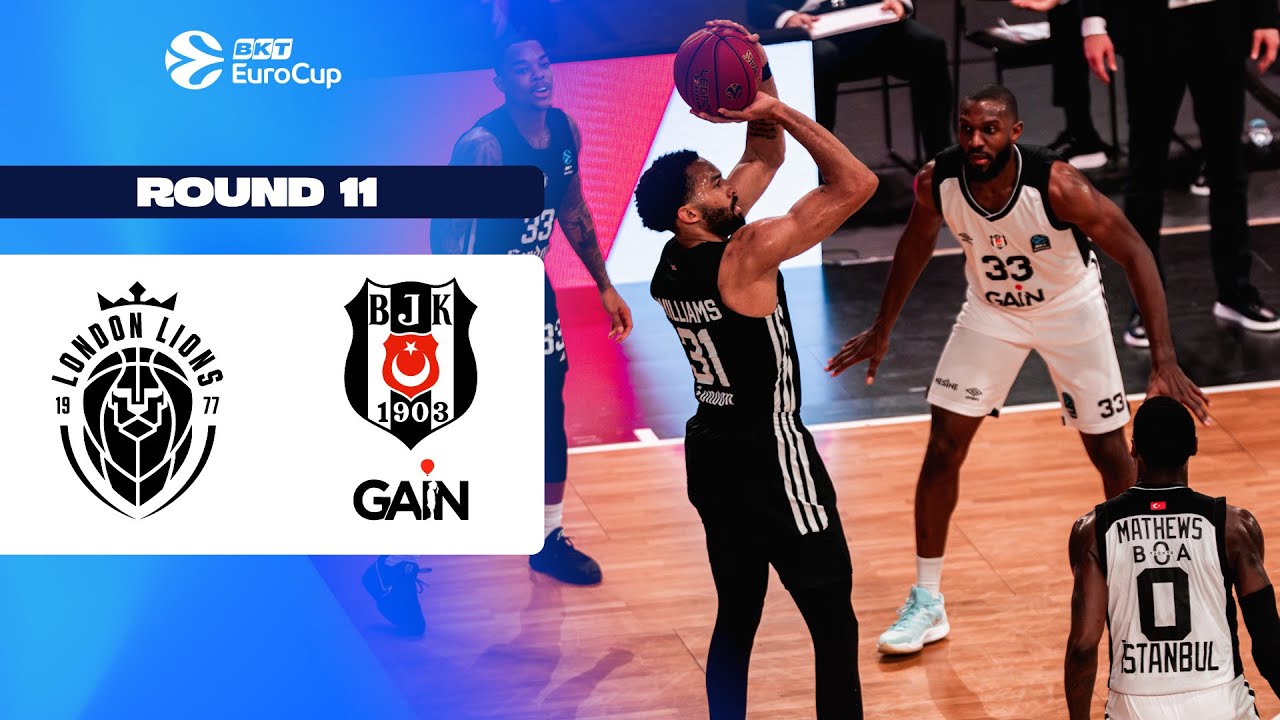 London Lions &ndash; Besiktas GAIN Istanbul | Round 11 | EuroCup Basketball 2025-26
