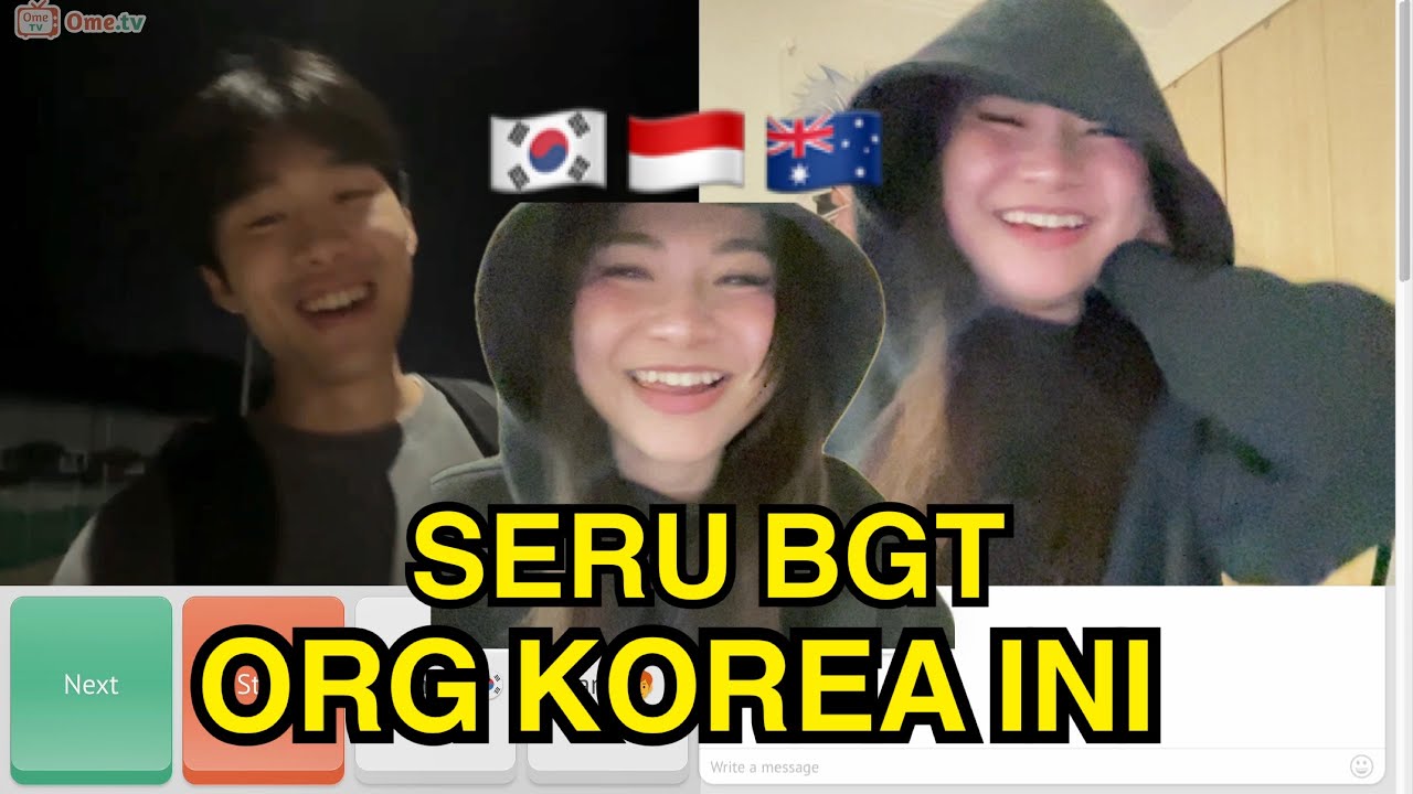 (ENG SUB) SERU BANGET OPPA KOREA SATU INI | OMETV (🇰🇷🇮🇩🇦🇺)