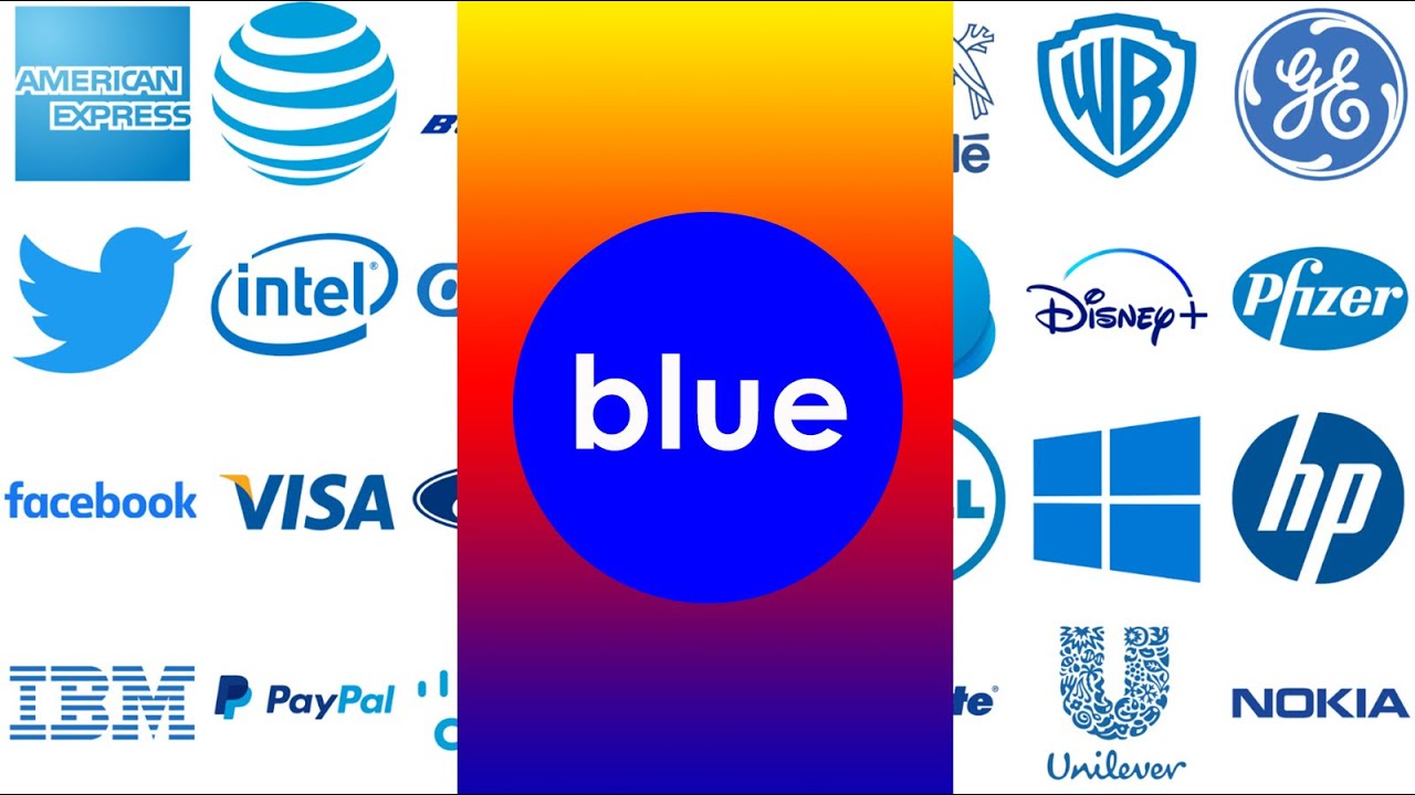 Famous Blue Logos
