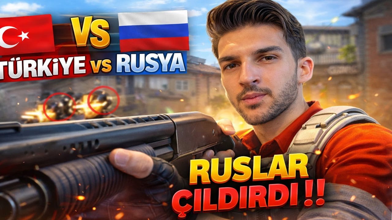 CS2 Inferno’da Shotgun Oynayıp RUSLARI Tilt Ettik !! +40 kill (Çıldırdılar)