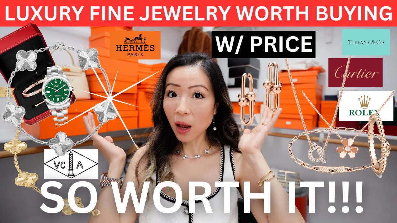 Роскошные ювелирные изделия, которые стоит приобрести в 2026 году | VCA, Cartier, Tiffany & Co, R...