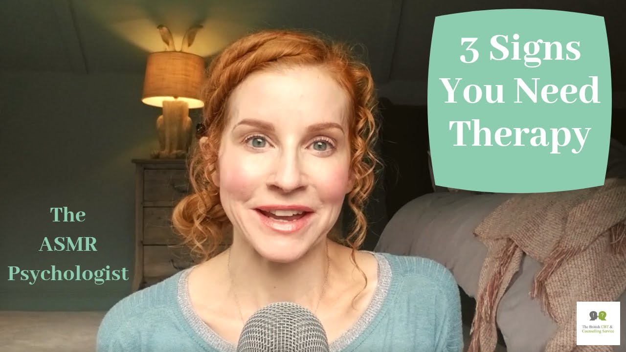 ASMR Psychologist Roleplay: 3 Signs You Need Therapy (Soft Spoken)