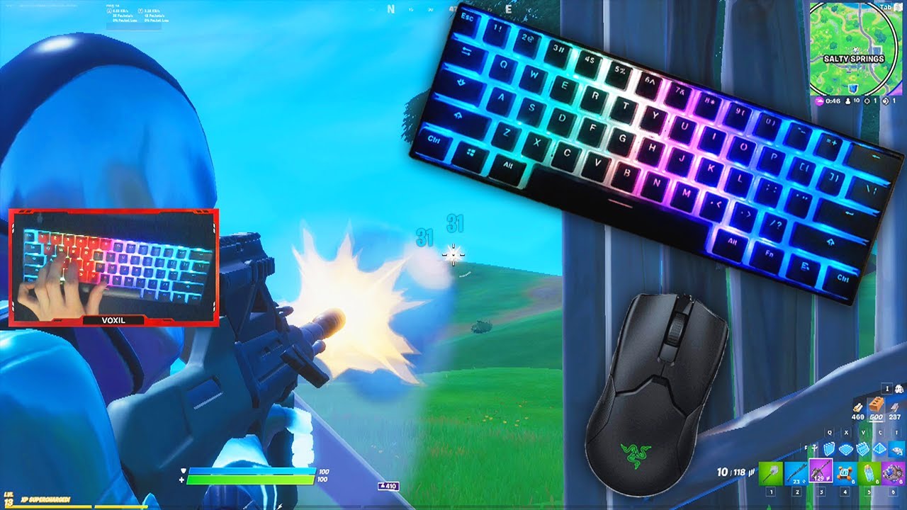 Anne Pro 2 Satisfying🤩Keyboard Clicks - Fortnite🏆Arena 240FPS Gameplay 1440P