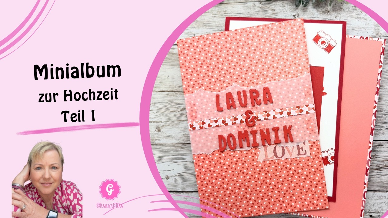 🔴 Mini-Album zur Hochzeit | Teil 1 | Stampin' Up!