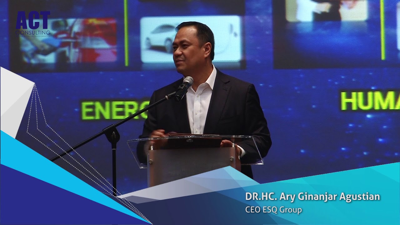 DR.HC. Ary Ginanjar Agustian di Seminar ACCF 15th - Corporate Strategy Intelligence