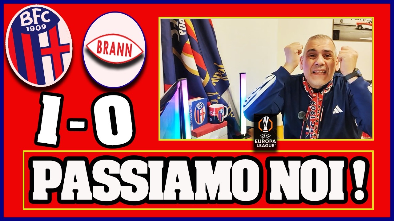 🔴🔵 BOLOGNA BRANN 1-0 : 4° VITTORIA CONSECUTIVA & 8° EUROPA LEAGUE RAGGIUNTI⚽️