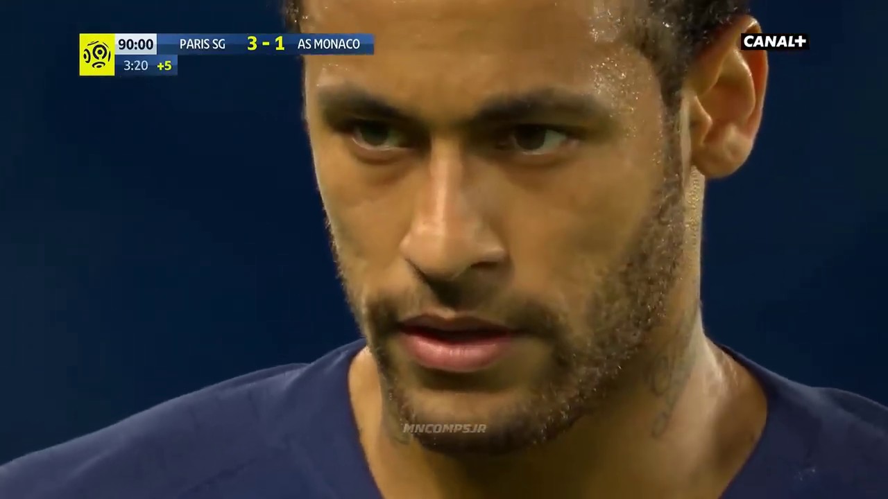 Neymar Comeback vs Monaco 21 04 2019 HD 1080i