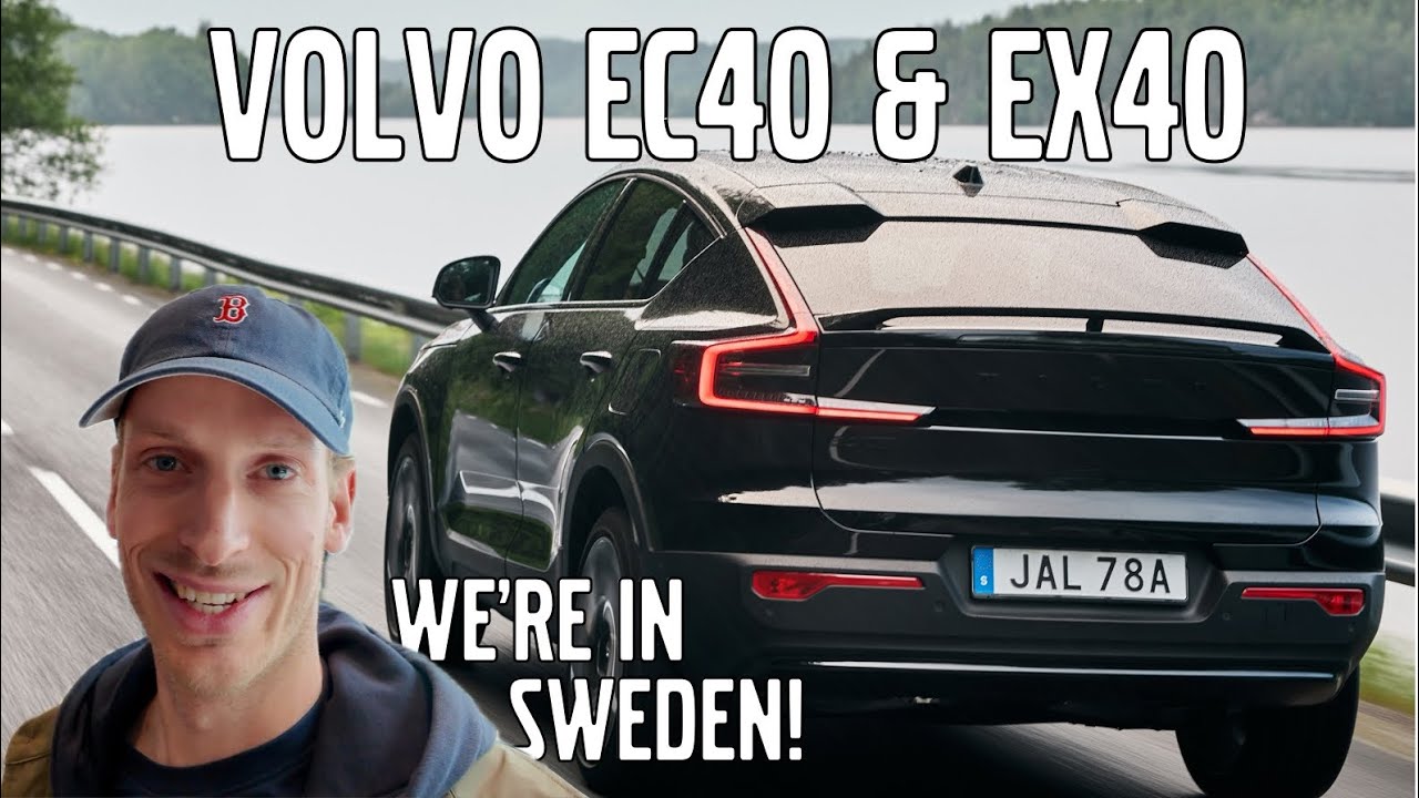 VOLVO EC40 и EX40: первый взгляд в Швеции!