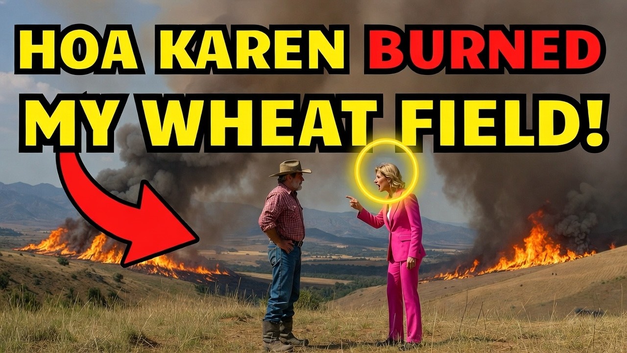 HOA Burned My Wheat Field at Harvest &mdash; A Week Later She Faced Me in Court as the Defendant