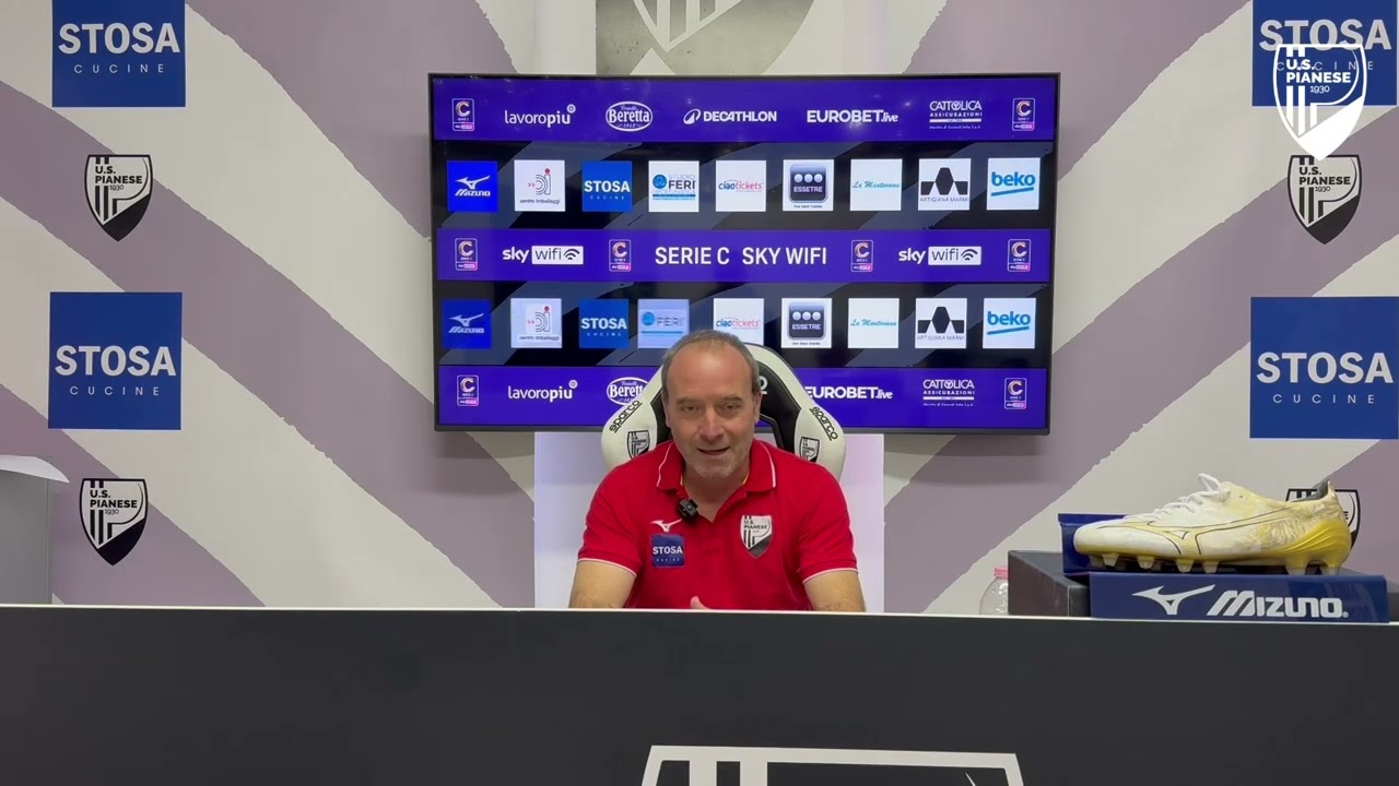 Post partita Pianese  - Vis Pesaro | Mister Alessandro Birindelli