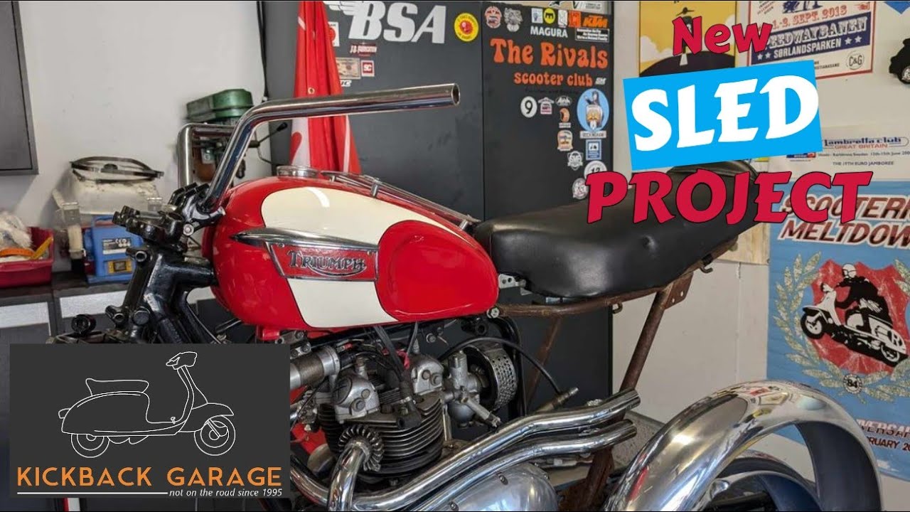 Triumph 500 Desert Sled build, Part 1 