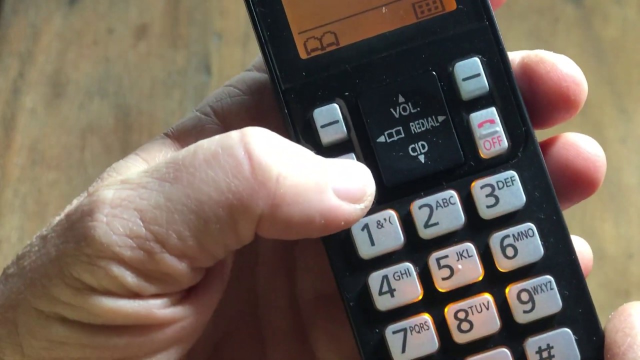 Telefone sem fio Panasonic KX-TGC350LA