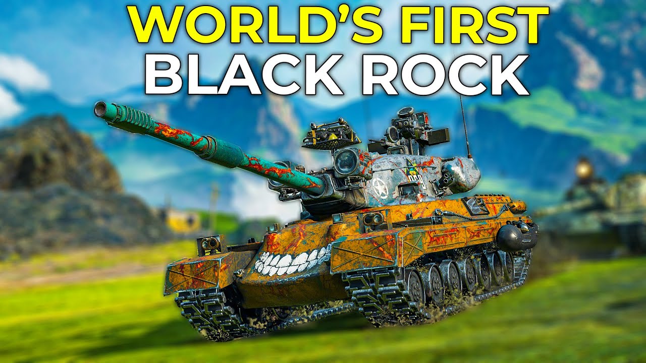 World's First Black Rock - First Gameplay Review | World of Tanks 2.0