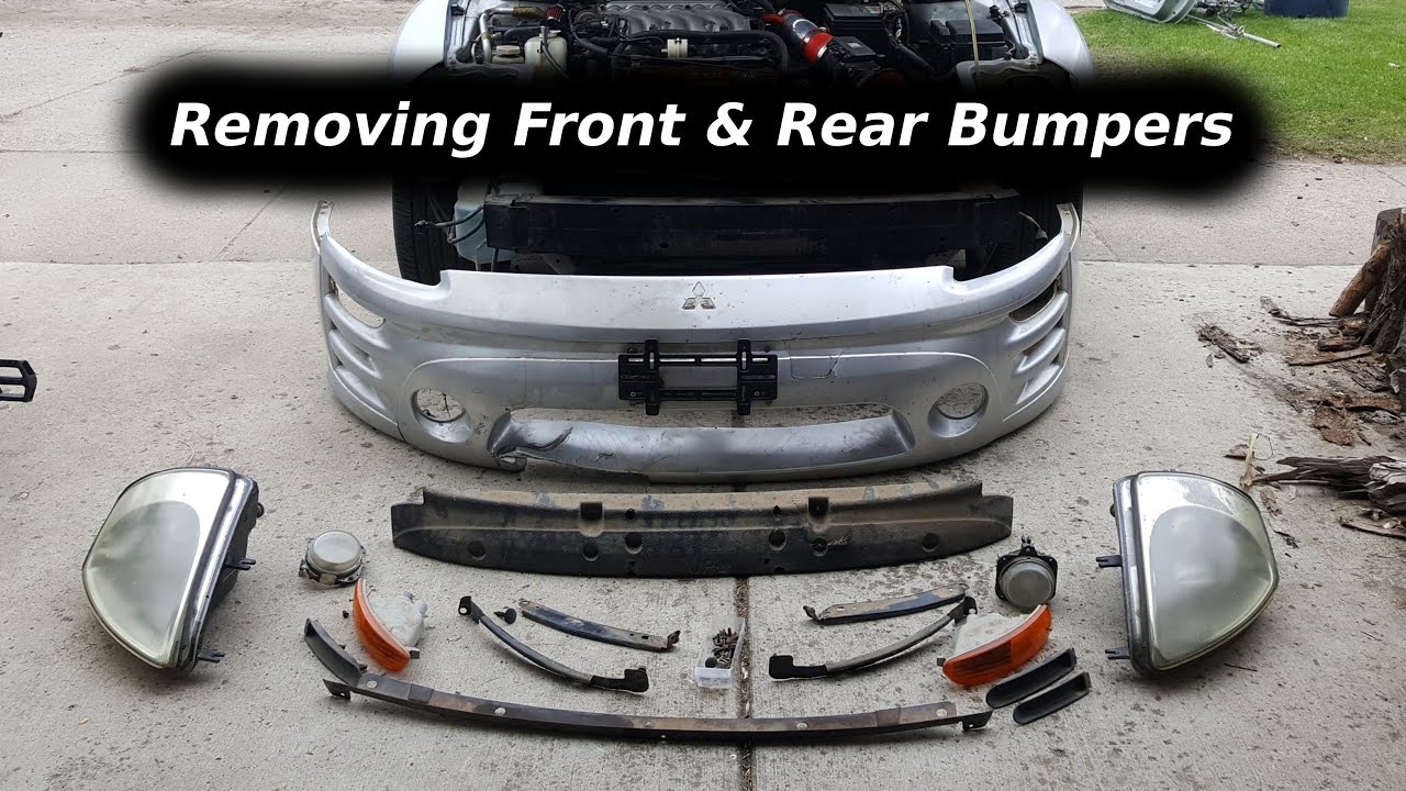 Removing Front & Rear Bumpers (Project Solar Eclipse)