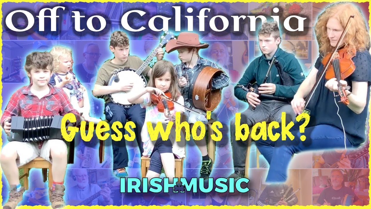 Global Irish Music Session Tune #42 | Off To California ☘️🇺🇸🇮🇪