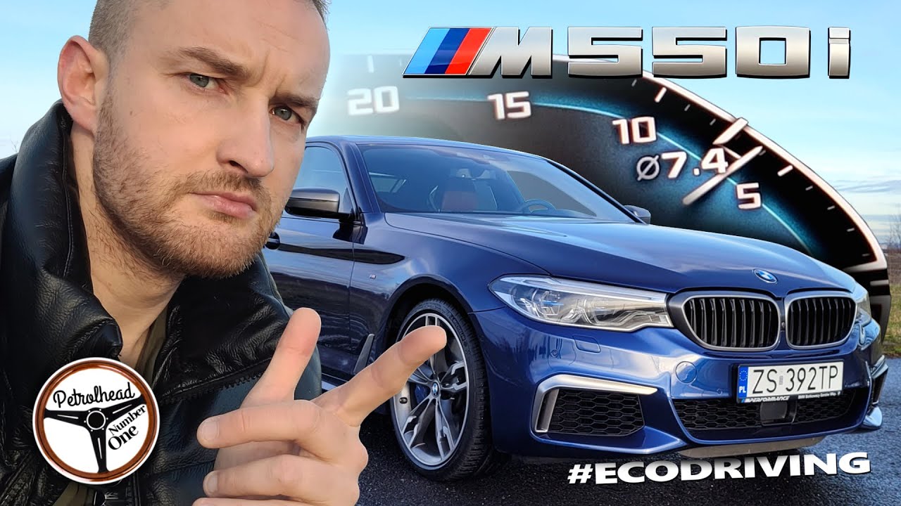 2020 BMW M550i (530 KM) | V8 i 7 l/100 km?! Test zużycia paliwa. | 4K