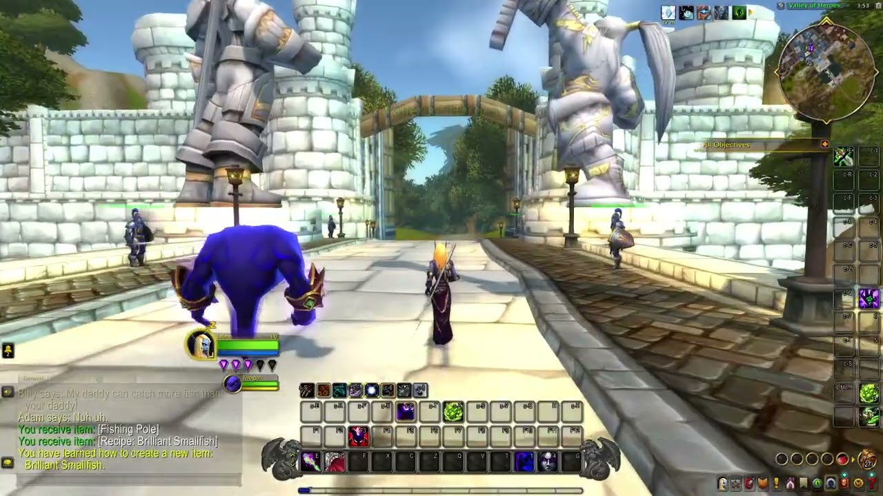 Highlight: No commentary WoW challenge run.  No Map, No Way points. Solo self found.