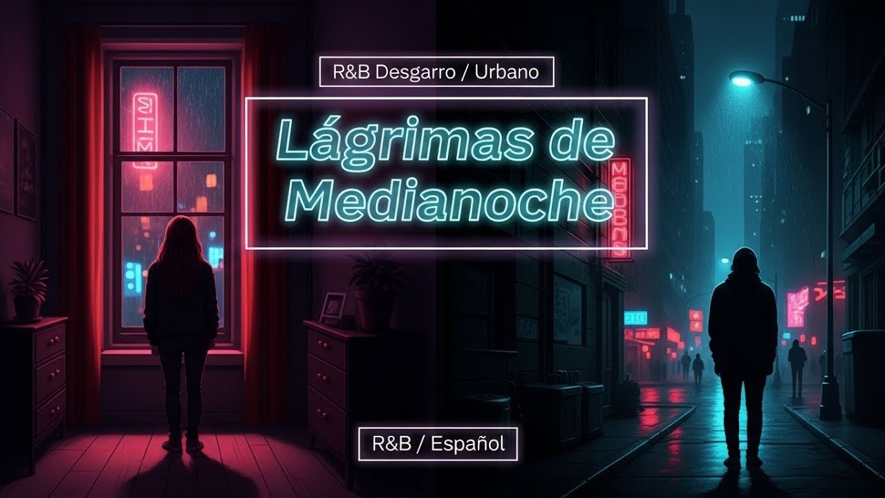 Lágrimas de Medianoche | R&B Moderno de Desamor | Voz Española Conmovedora