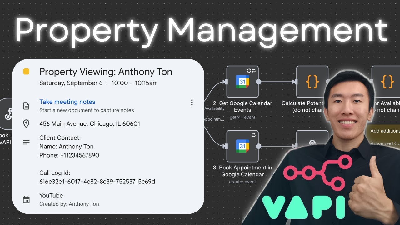 How to Build an AI Voice Agent for Property Management (no-code)