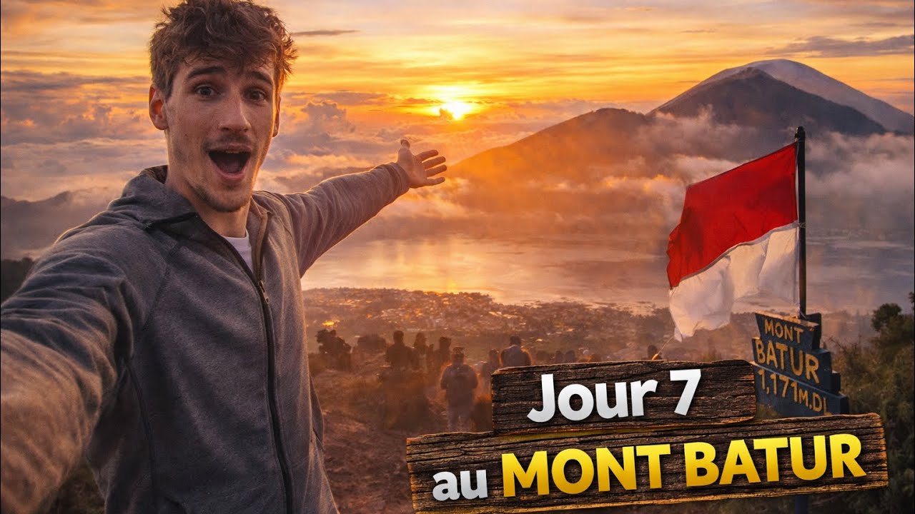 JOUR 7 - JE MONTE LE MONT BATUR 