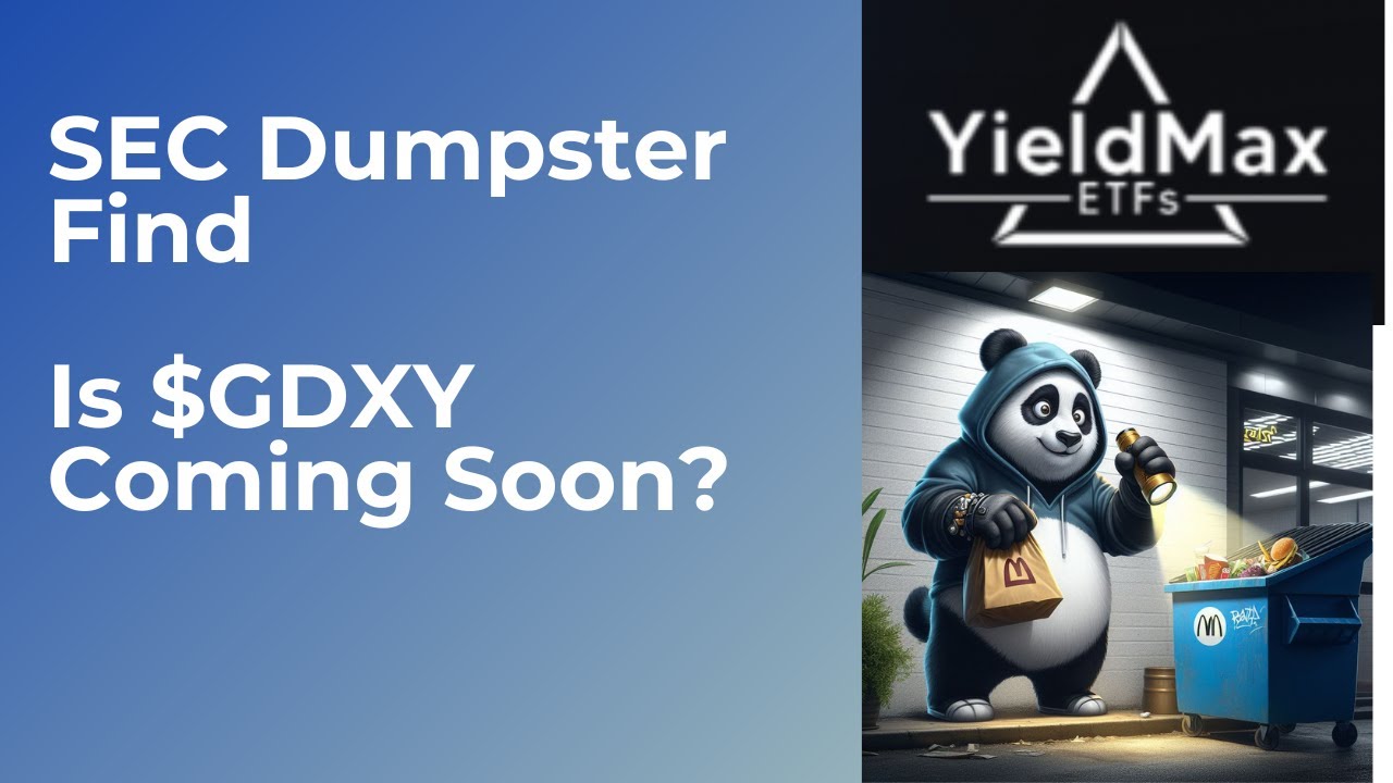 Is The YieldMax Gold Miners Option Income Strategy ETF $GDXY Coming Soon?