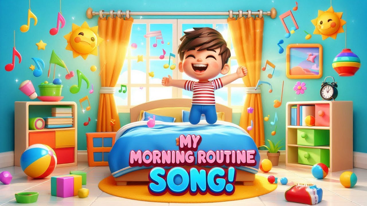 My Morning Routine Song for Kids | Learn Daily Routines with Fun Music & Dance