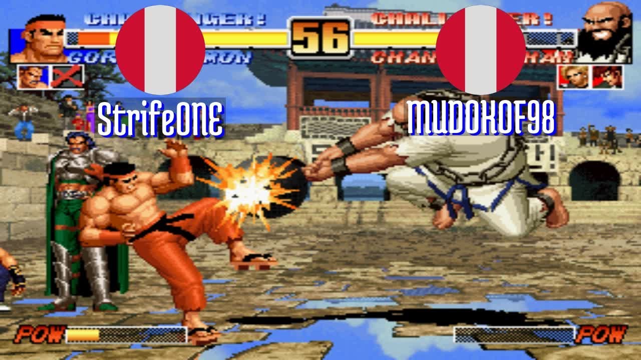 FT5 @kof96: StrifeONE (PE) vs MUDOKOF98 (PE) [King of Fighters 96 Fightcade] Jan 13