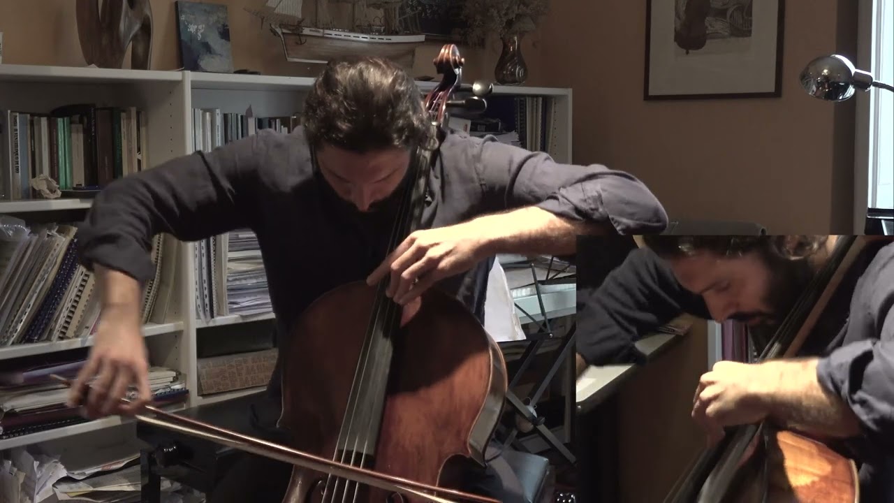 L' Angolo Tecnico di MD - Bach suite 6-  Sarabande- Luca Magariello